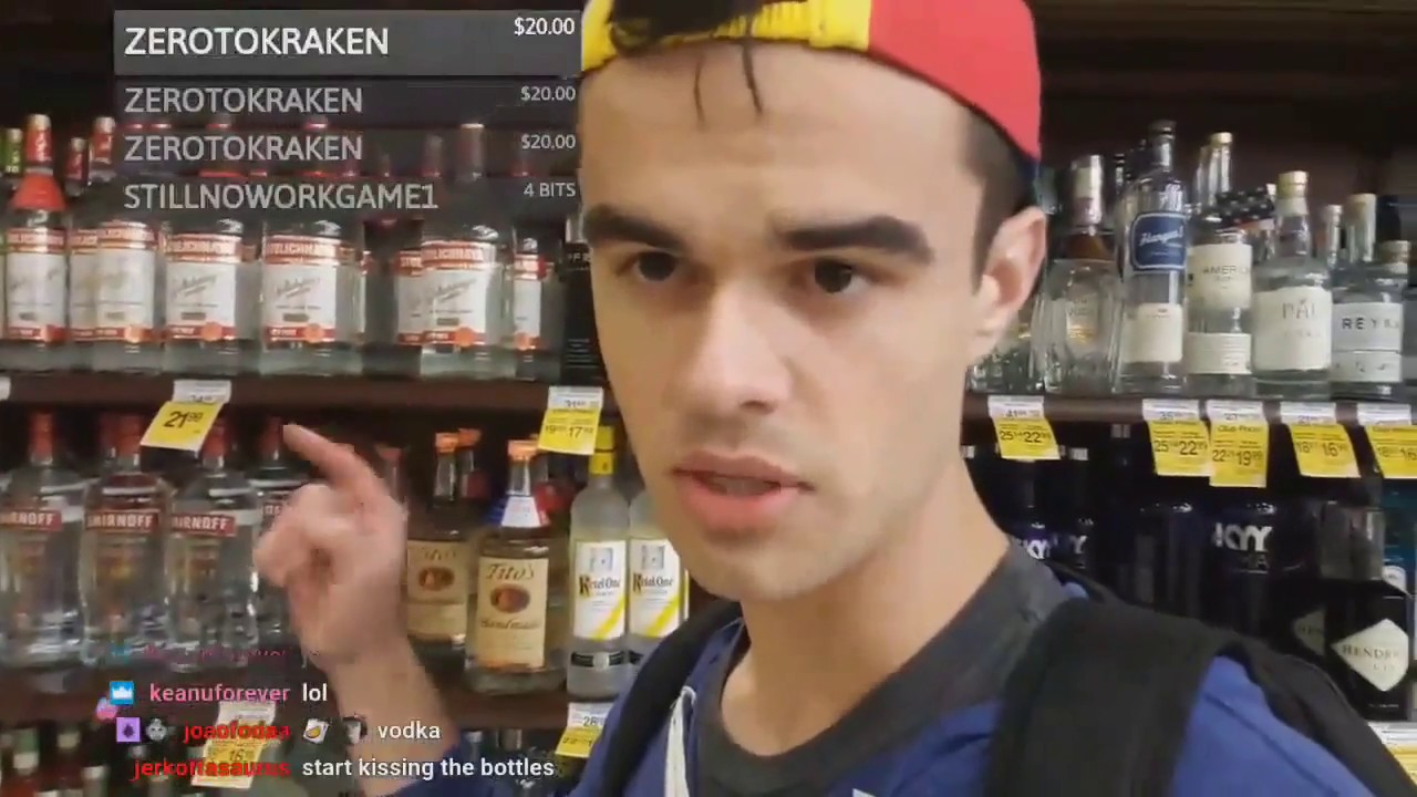 FAKE ACCENTS = BUYING ALCOHOL WITHOUT BEING ID'D (IRL twitch stream highlights #2)