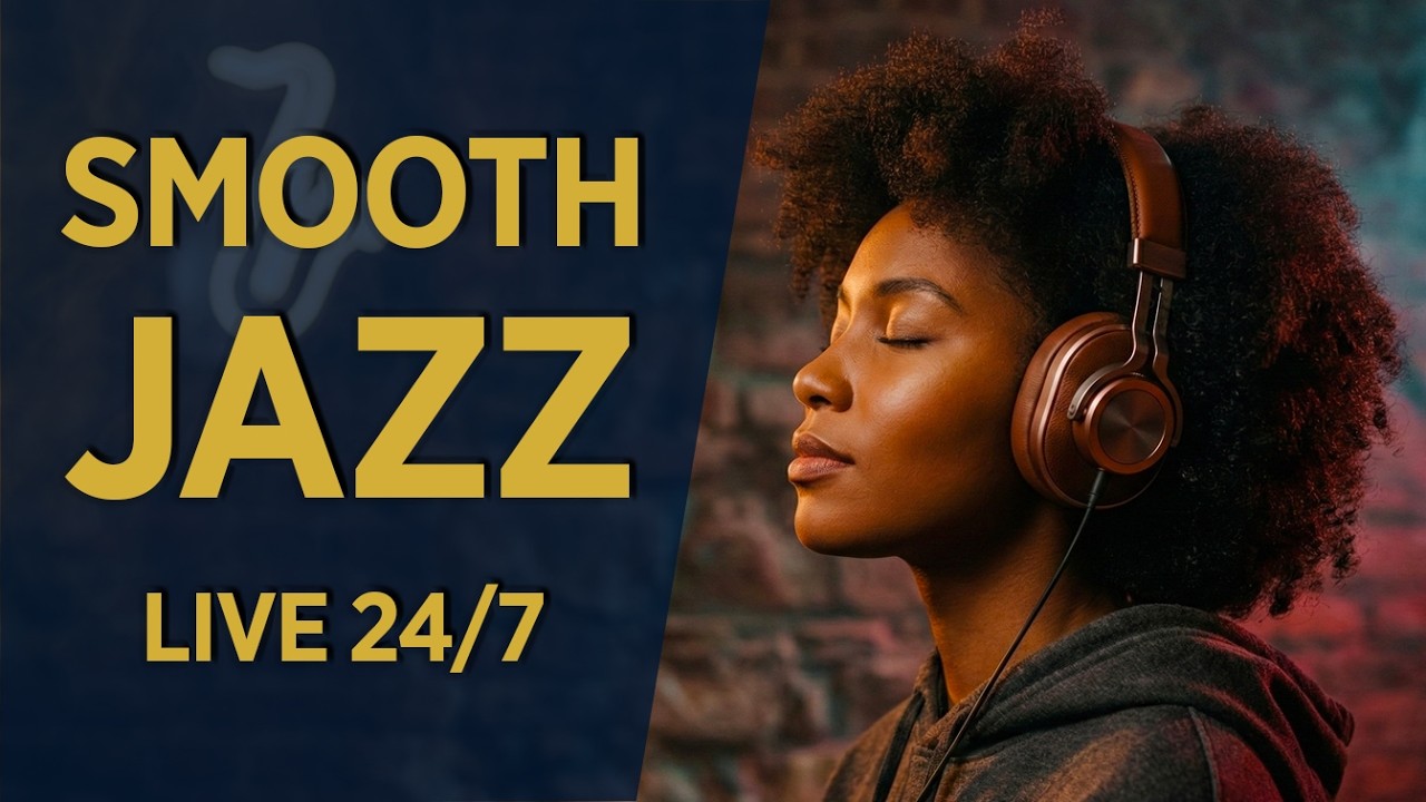 🔴 ПРЯМОЙ ЭФИР 🎷 Smooth Jazz 24/7 – Расслабляющее инструментальное радио