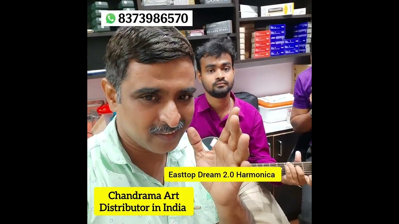 Easttop Dream 2.0 Chromatic Harmonica |  Ajeeb Dastan hai yeh Harmonica cover