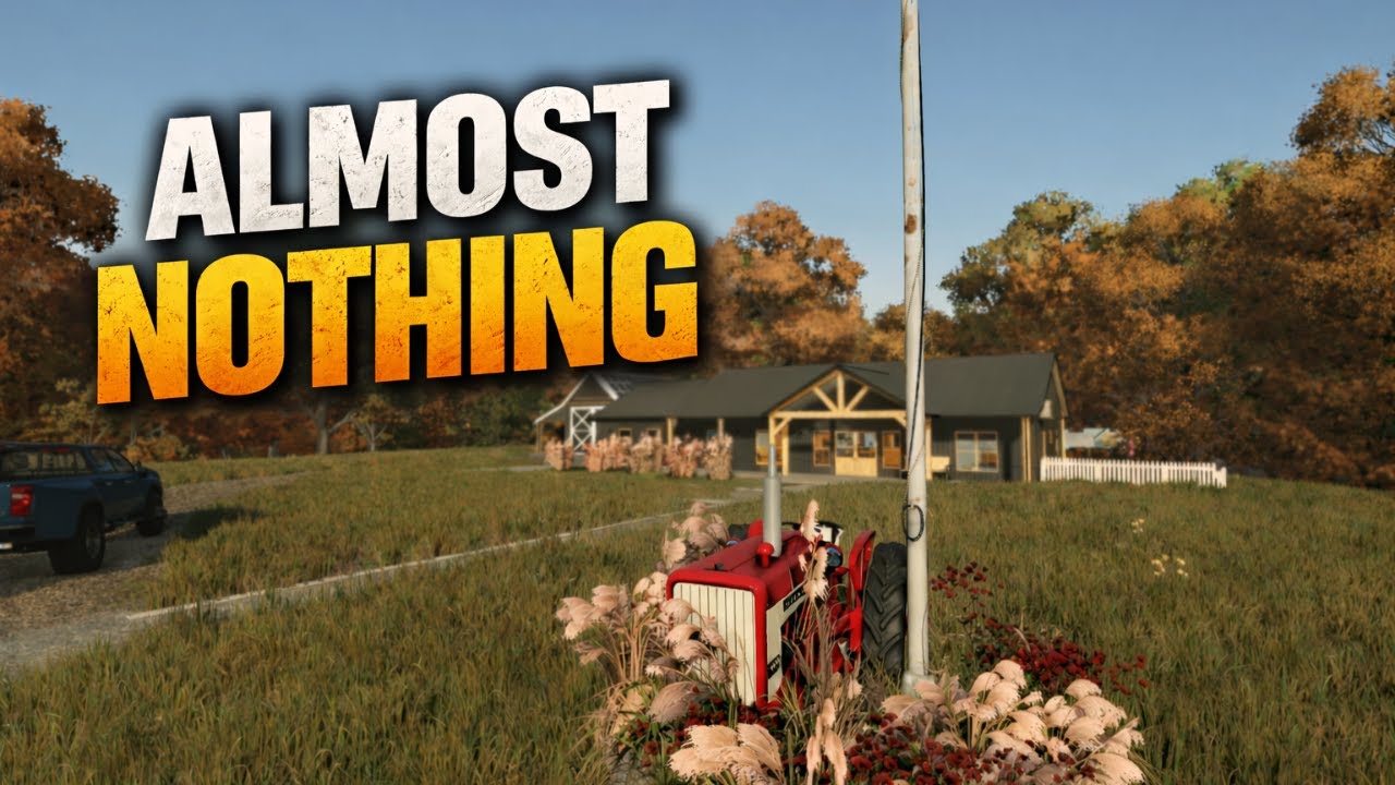 Starting With Almost Nothing | FS25 Minimalist Farm #1