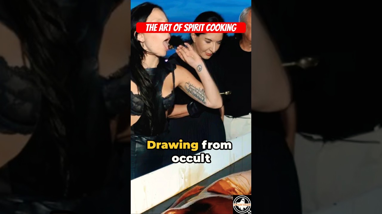 MARINA ABRAMOVIC (SPIRIT COOKING) #marinaabramovic #satanic #ritual