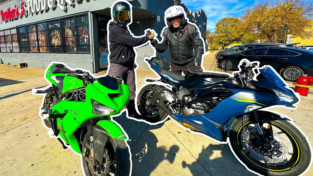 CLEANEST 636 in Chicago!? (ZX-6R Reveal)