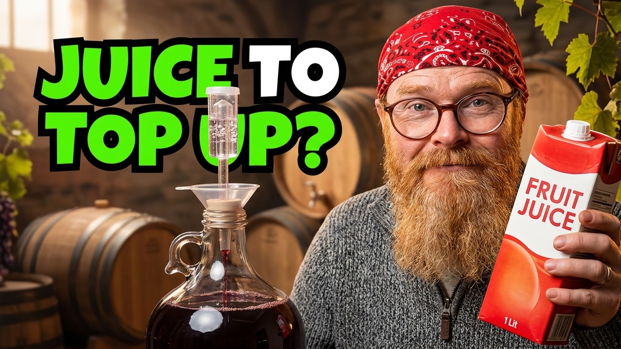 Get Ready for the Best Wine EVER with These Demijohn Topping Tips! Winemaking 101