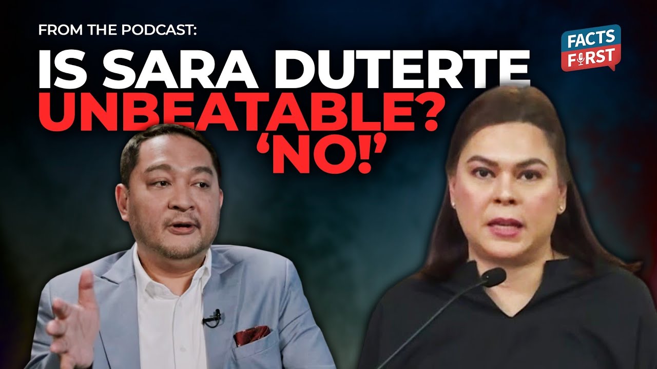 Alan German: Sara Duterte is beatable
