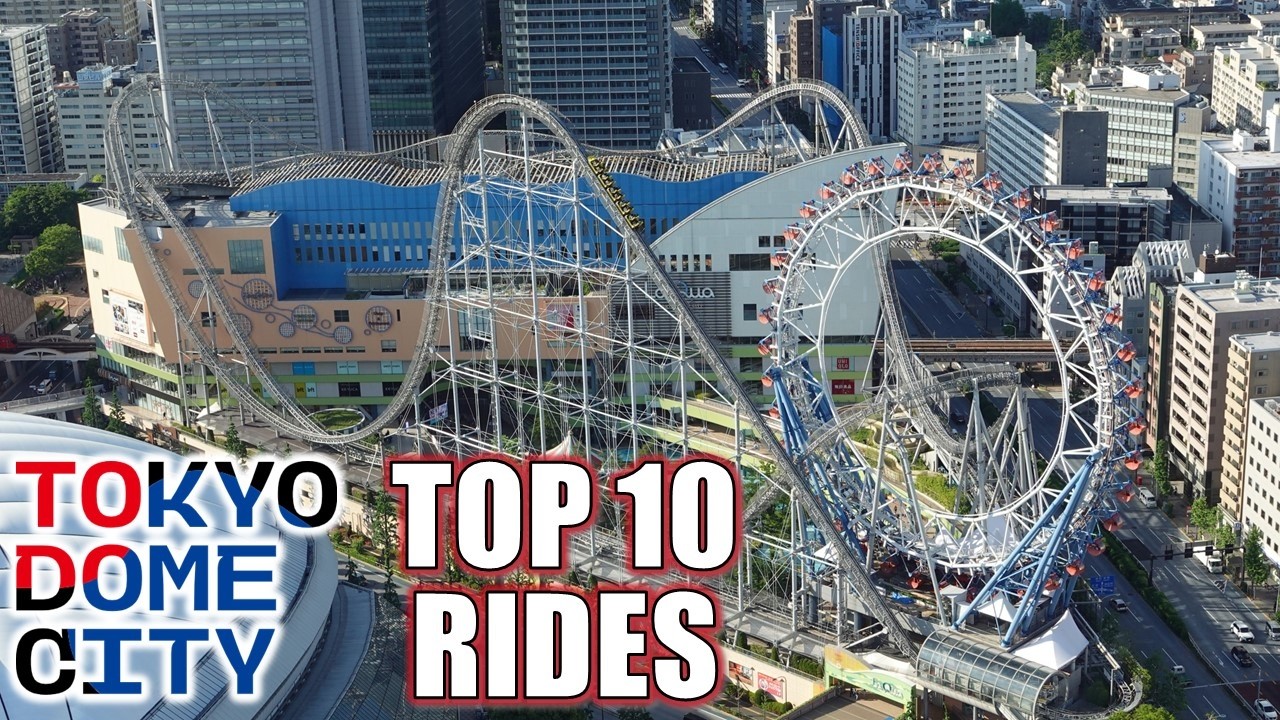 10 лучших аттракционов в Tokyo Dome City