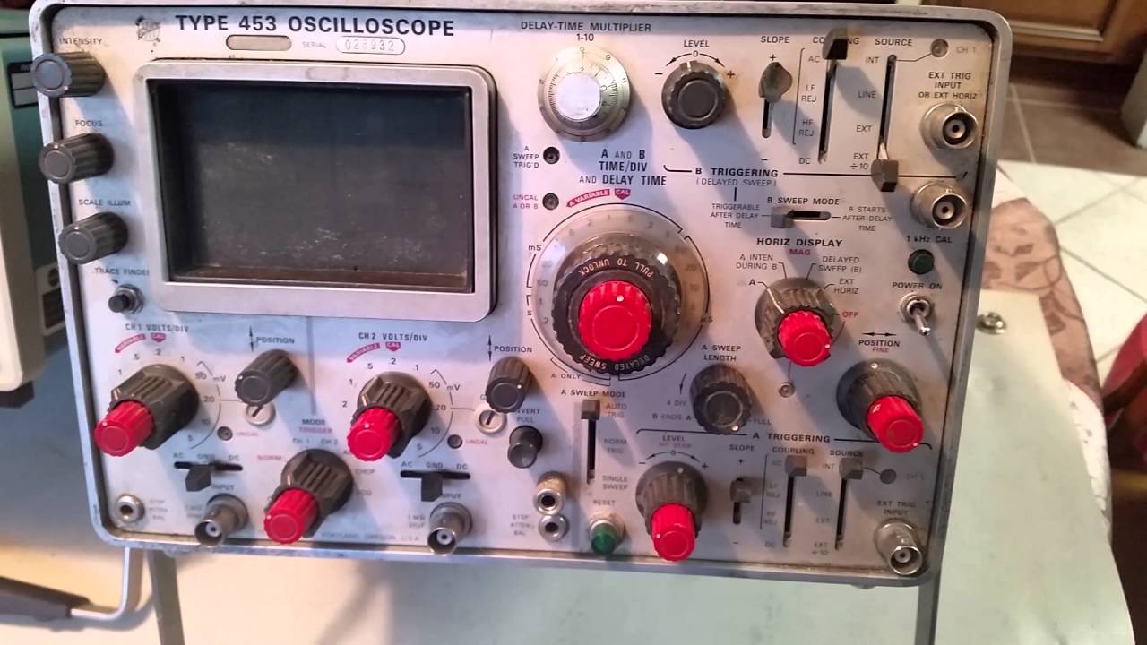 Tektronix 453 off eBay first look