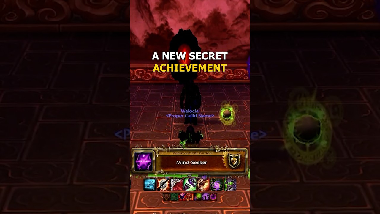 New Secret WoW Achievement &lsquo;Mind-Seeker&rsquo; (How to Get It Fast) #shorts  #worldofwarcraft  #wow