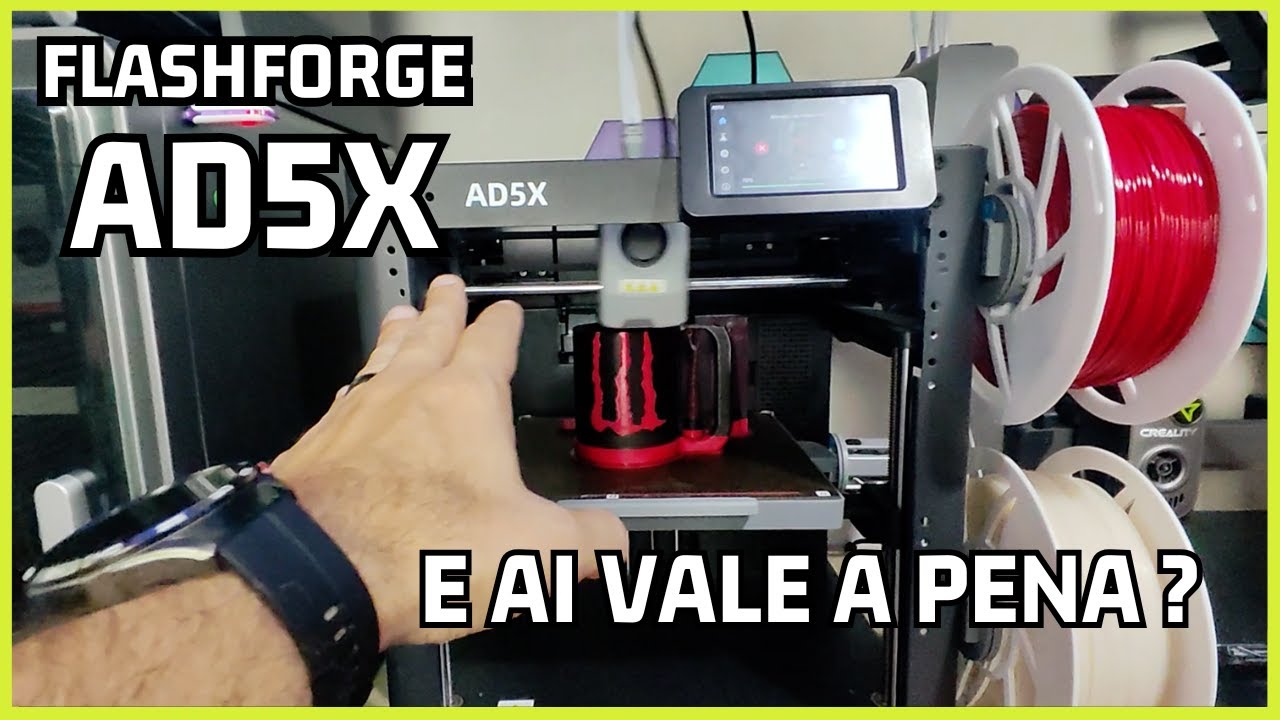 Review Flashforge AD5X: O Que a Impressora Entrega de Verdade?