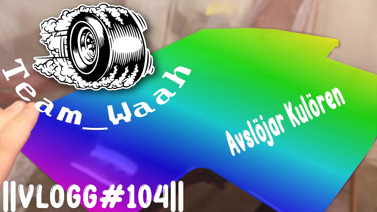LACKAR FÖRSTA PANELEN! AVSLÖJAR KULÖREN ||VLOGG#104||
