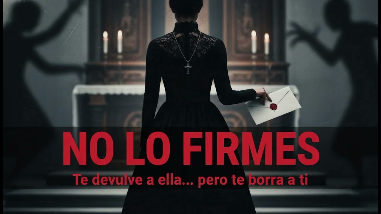 La carta sellada del altar: “Entrégame tu nombre verdadero” | Horror religioso + drama