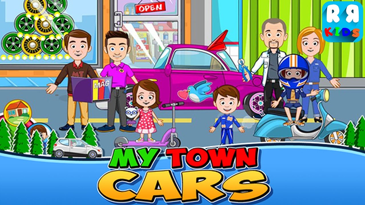 My Town : Car (wash, fix & drive cars) (By My Town Games LTD) - New Best App for Kids