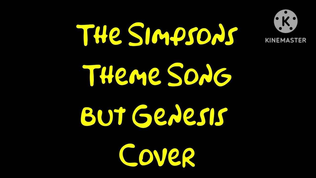 The Simpsons theme song, but poorly 16-bit/ genesis cover
