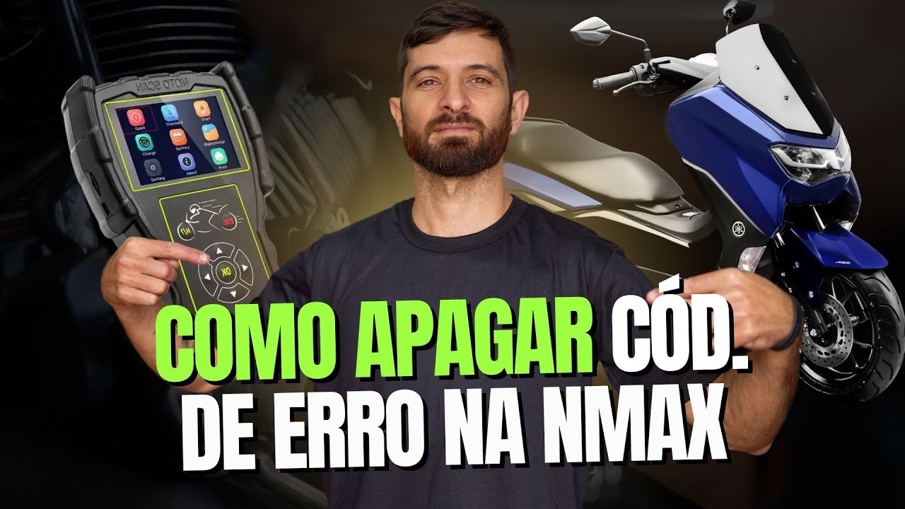 COMO APAGAR C&Oacute;DIGO DE ERRO NA NMAX YAMAHA - MOTO SEM SEGREDO