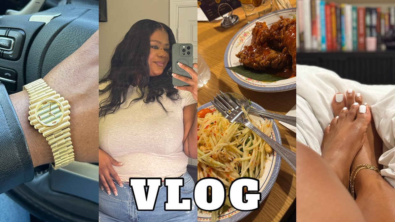 NAILS DONE, HAIR DONE, EVERYTHING DONE! 🤪  + HAITIAN BRUNCH + CHERRY BLOSSOMS IN THE DMV  || VLOG