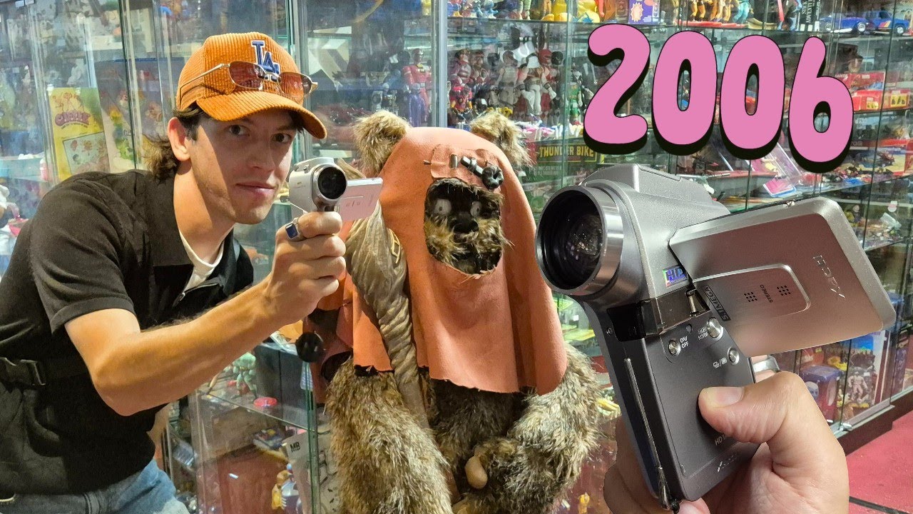 Sanyo Xacti camcorder from 2006 | Visiting a quaint British town & the Star Wars universe