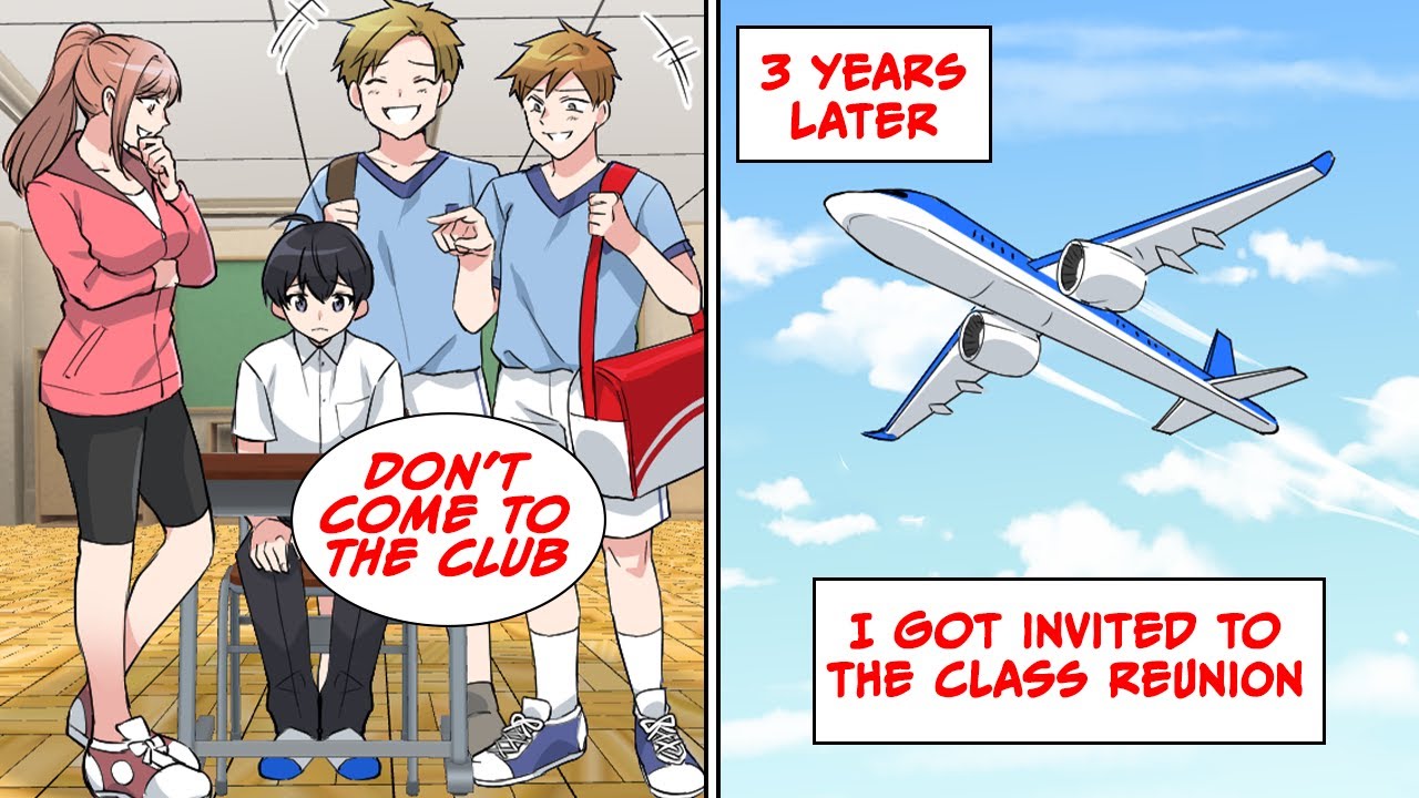I got invited to a class reunion and when I went my classmates started panicking when... [Manga Dub]
