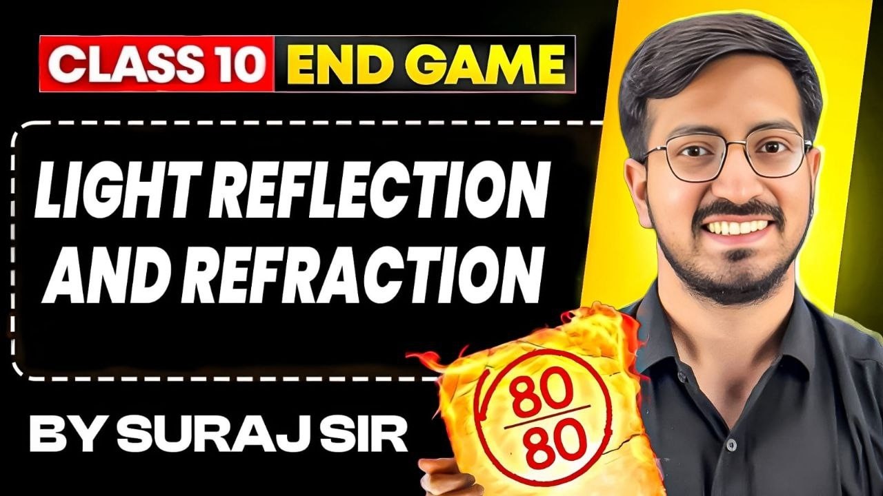 Light - Reflection & Refraction 🔥| Yha se paper aayega |CBSE 2026