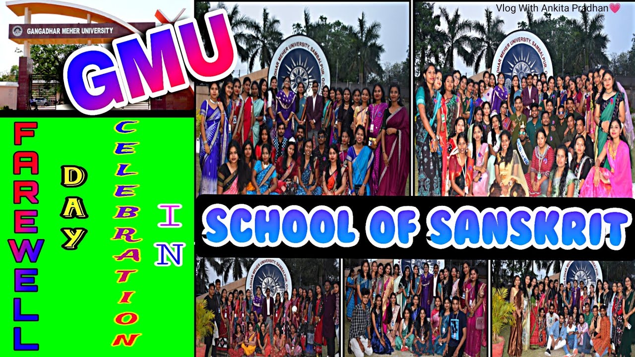 Farewell Video🥺😥Last Video Of Collegelife😭😭GM University!Ankita Pradhan!Sambalpur!Video