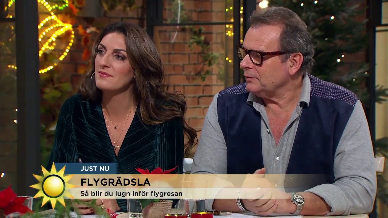Flygrädsla - så blir du lugn inför flygresan - Nyhetsmorgon (TV4)