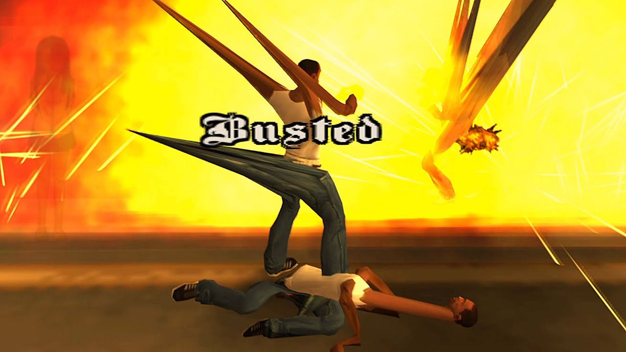 GTA San Andreas - Подборка Busted #28