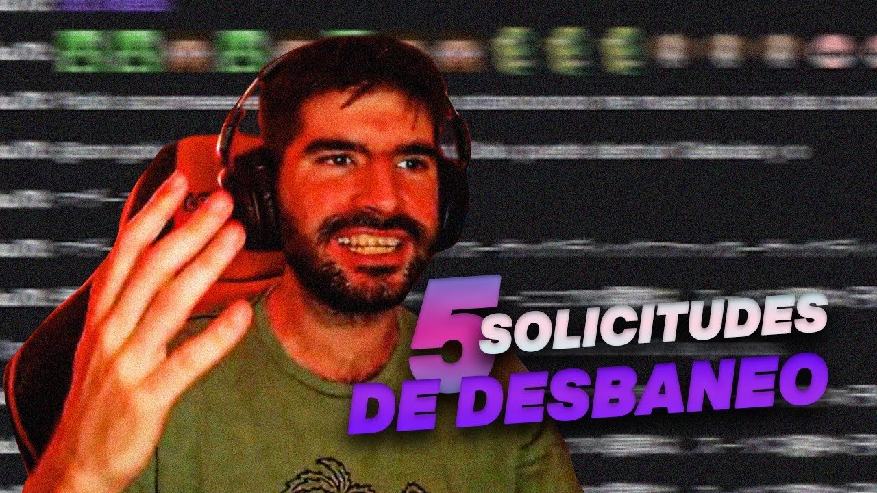 REACCIONANDO a SOLICITUDES de DESBANEO 5