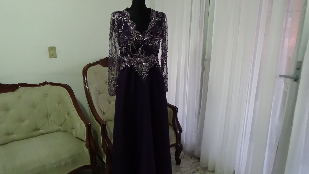 39.3  Confección de vestido de noche escote V