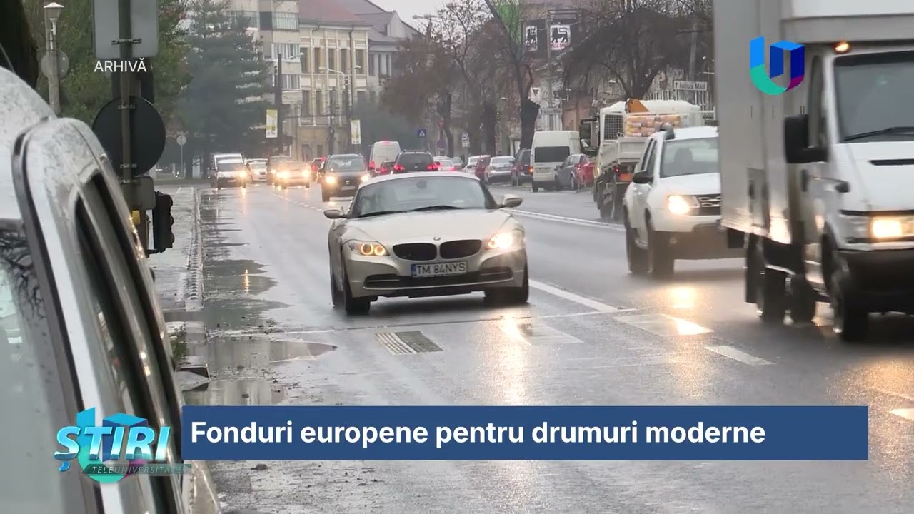 Fonduri europene pentru drumuri moderne