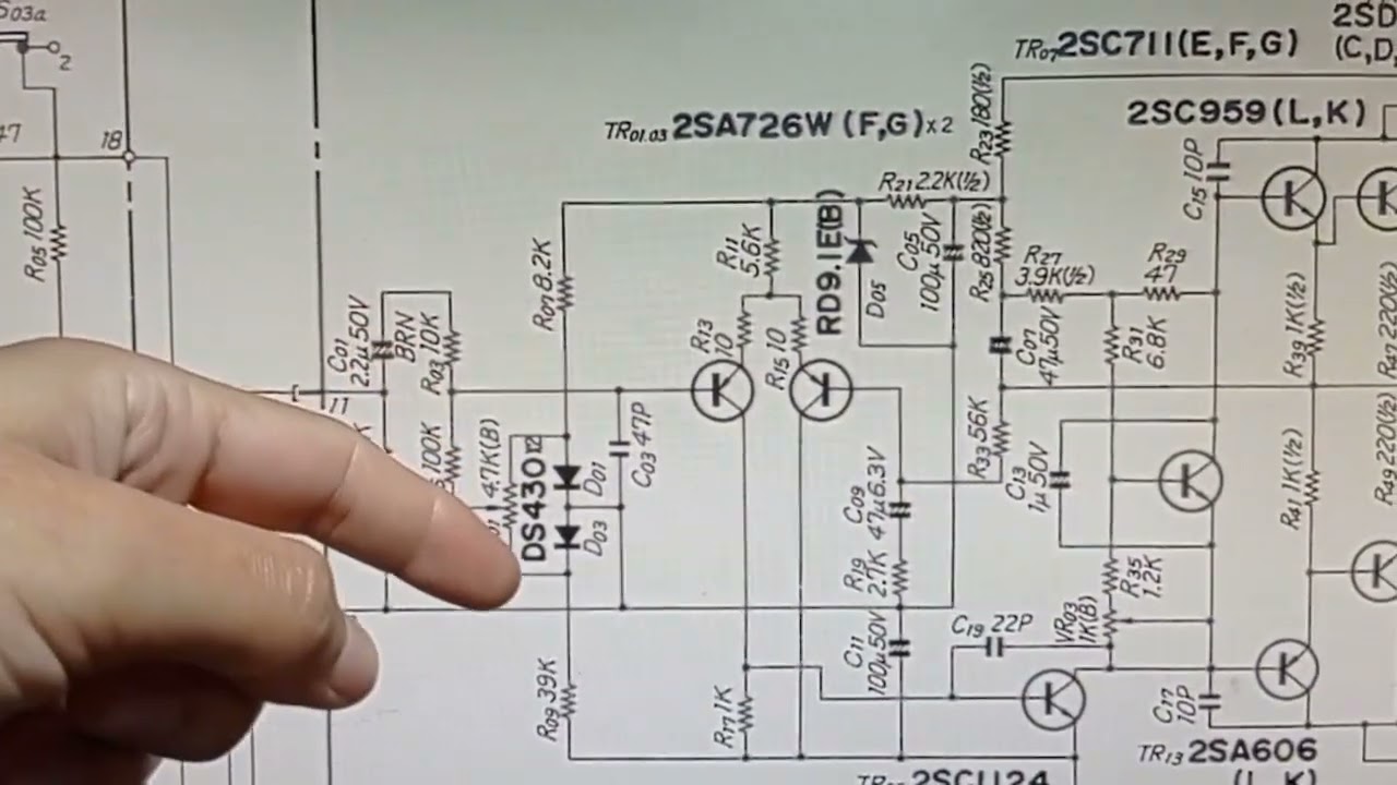 Sansui AU-5500 pequeña reparación 2