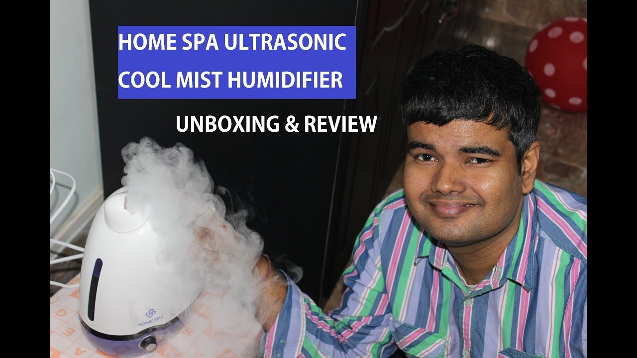 Home Spa Ultrasonic Cool Mist Humidifier Unboxing & Review