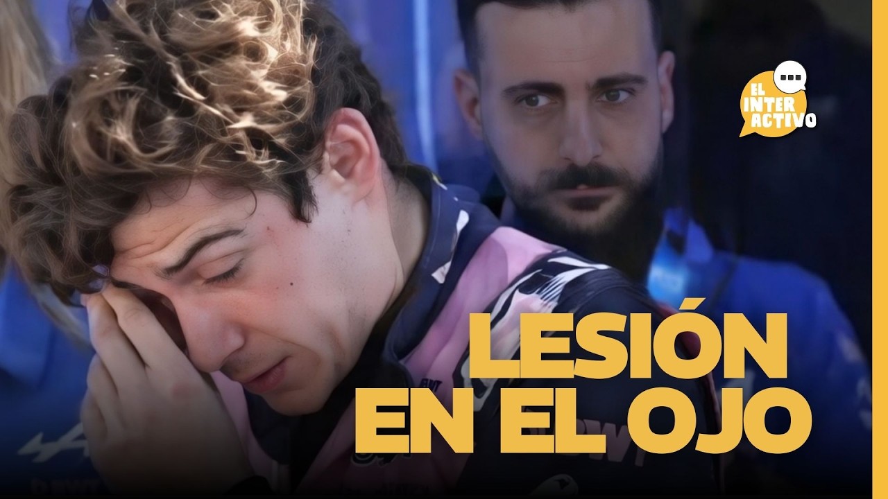 Franco Colapinto sufrió una lesión en el ojo durante las pruebas en Australia 🏎️