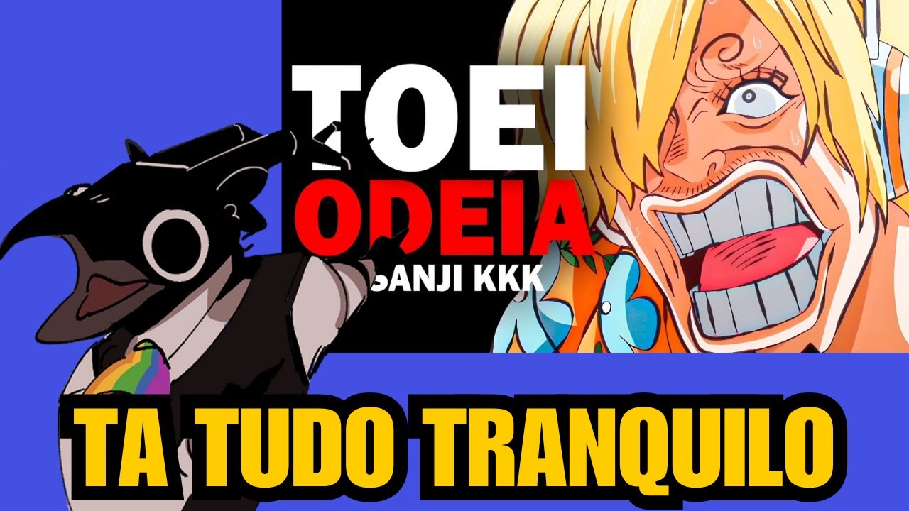 A TOEI DETESTA O SANJI PROFUNDAMENTE E AS PESSOAS TÃO ENLOUQUECENDO - REACT LINKZIN