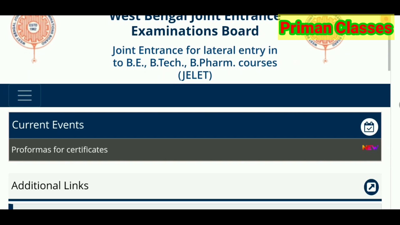 #JELET #WBJEE #JU Rank/Counseling of JELET 2020-21/Govt Engg college of WBJEE on the basis of JELET