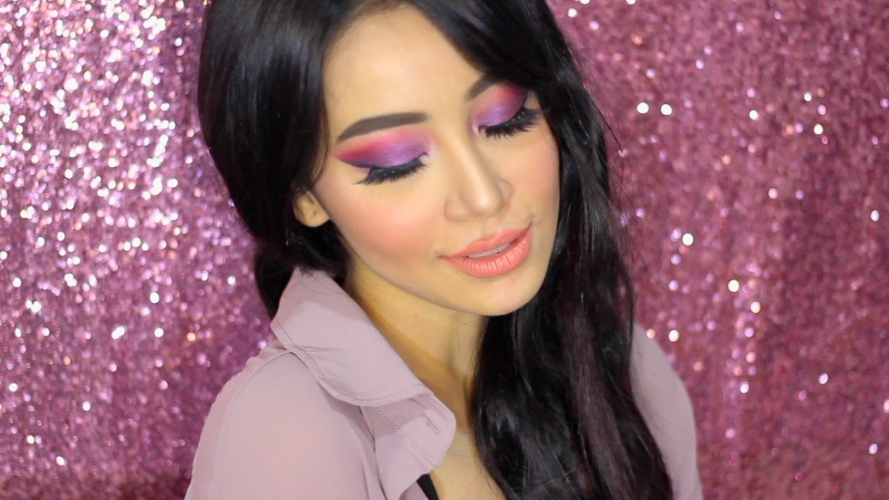 valentine's day makeup tutorial /bahasa