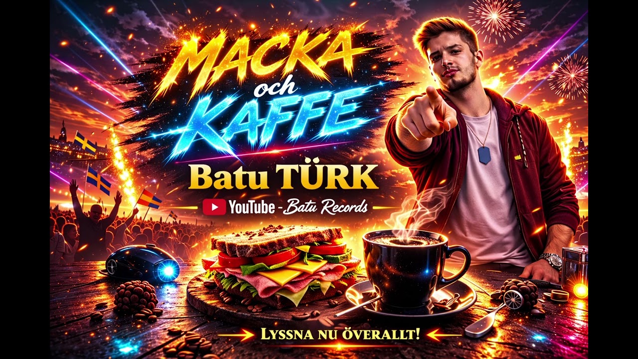 MACKA och KAFFE – Batu TÜRK 🔥 Årets Svensk Sommarhit 2026!