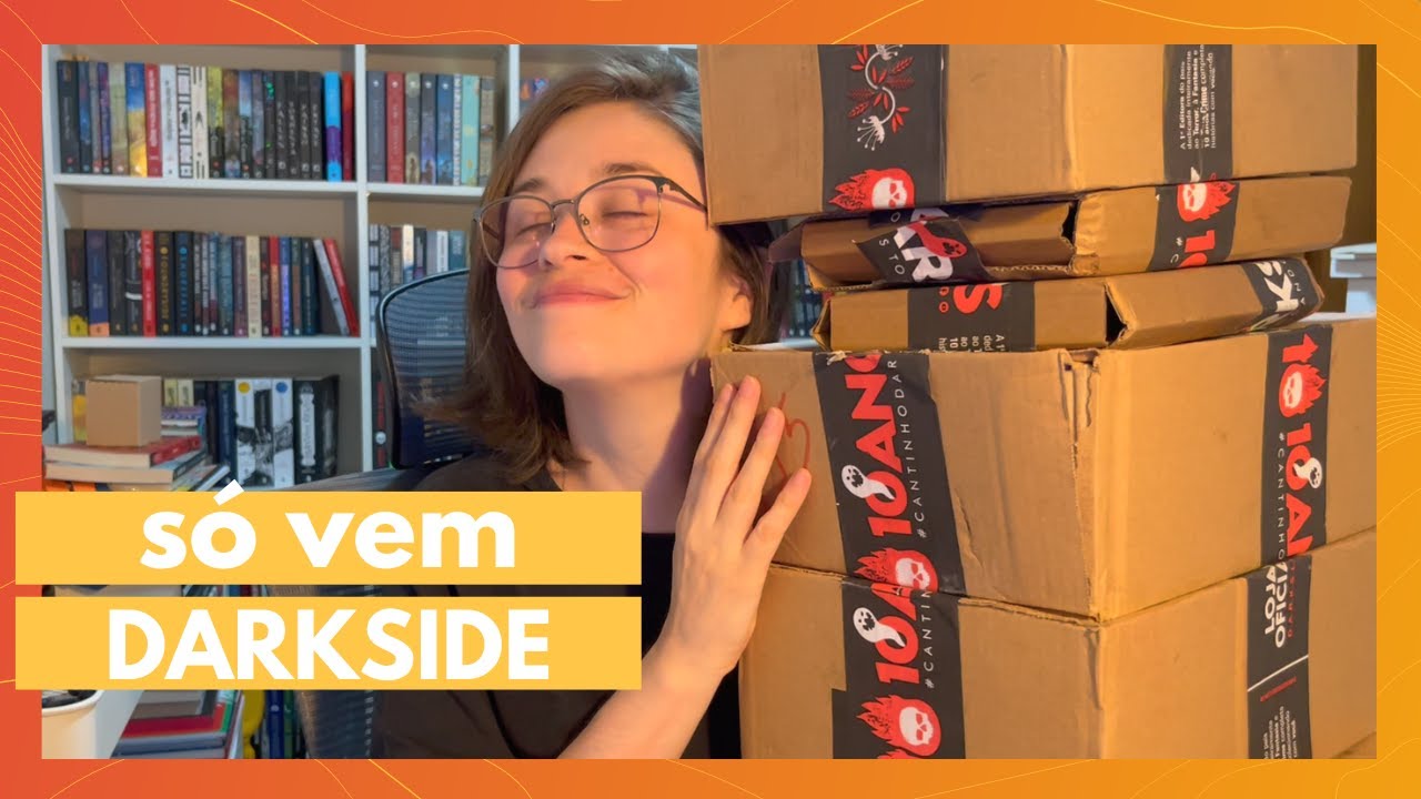 COMEÇANDO O ANO COM A DARKSIDE! (Unboxing) | Estante Diagonal