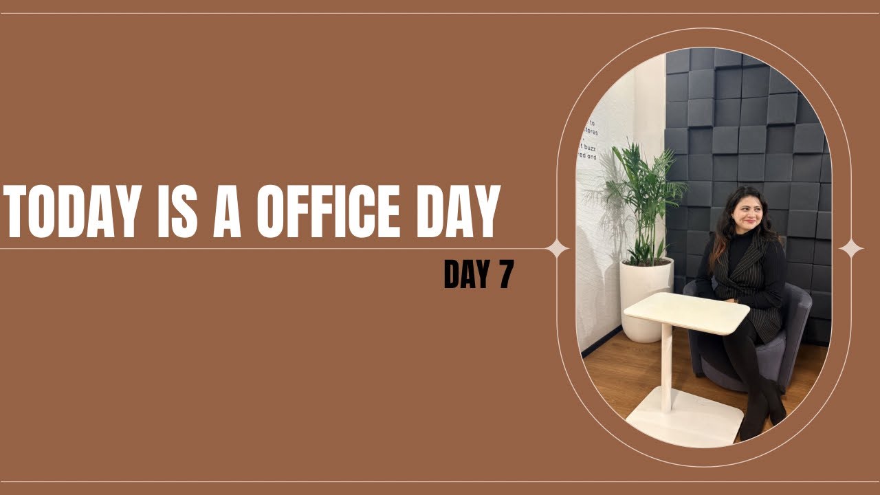 Day 7 Vlog | Mom Morning Routine, School Drop, Tripod Unboxing & Office Life 💼✨