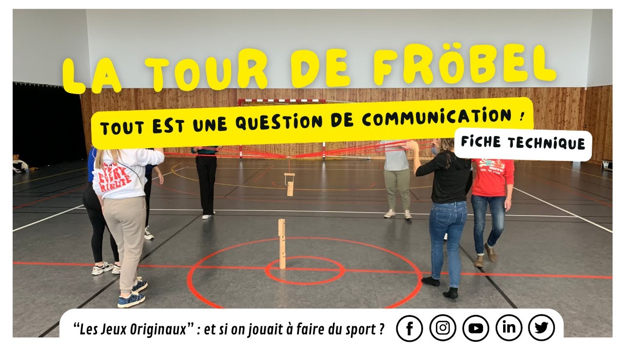 Tout est une question de #communication avec la tour de Fröbel 🗣️