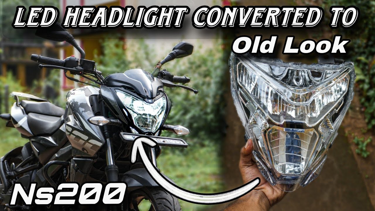 Old Ns200 Come Back 🤯 | New Model LED With Old Headlight Modified 2025