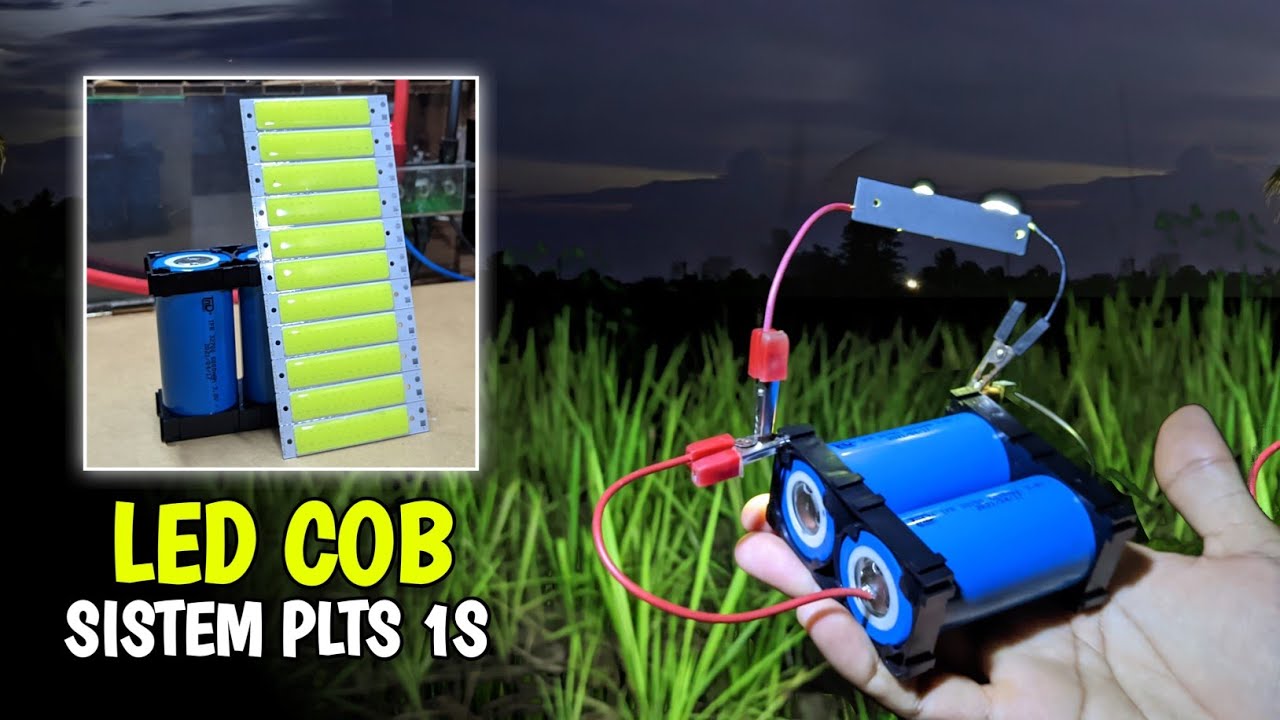Lampu LED COB terang cocok untuk PLTS 1s