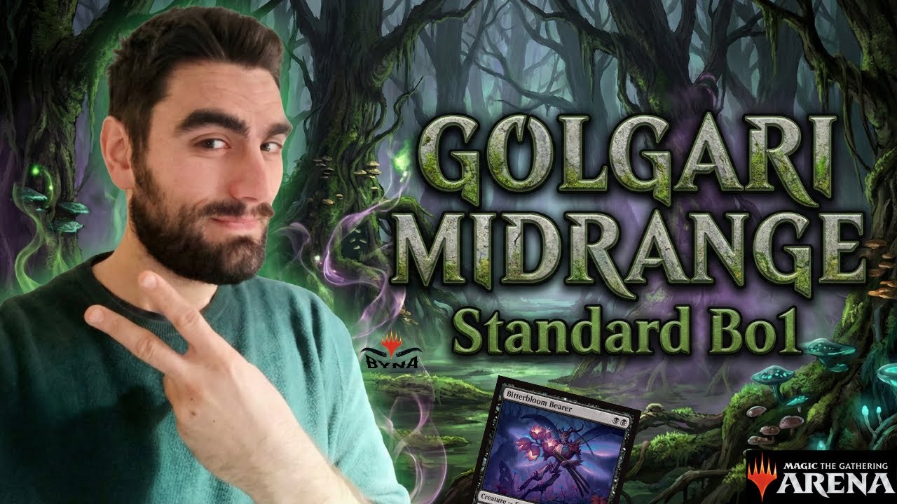 GOLGARI MIDRANGE Standard Bo1 #magicthegathering   #mtg #mtgarena