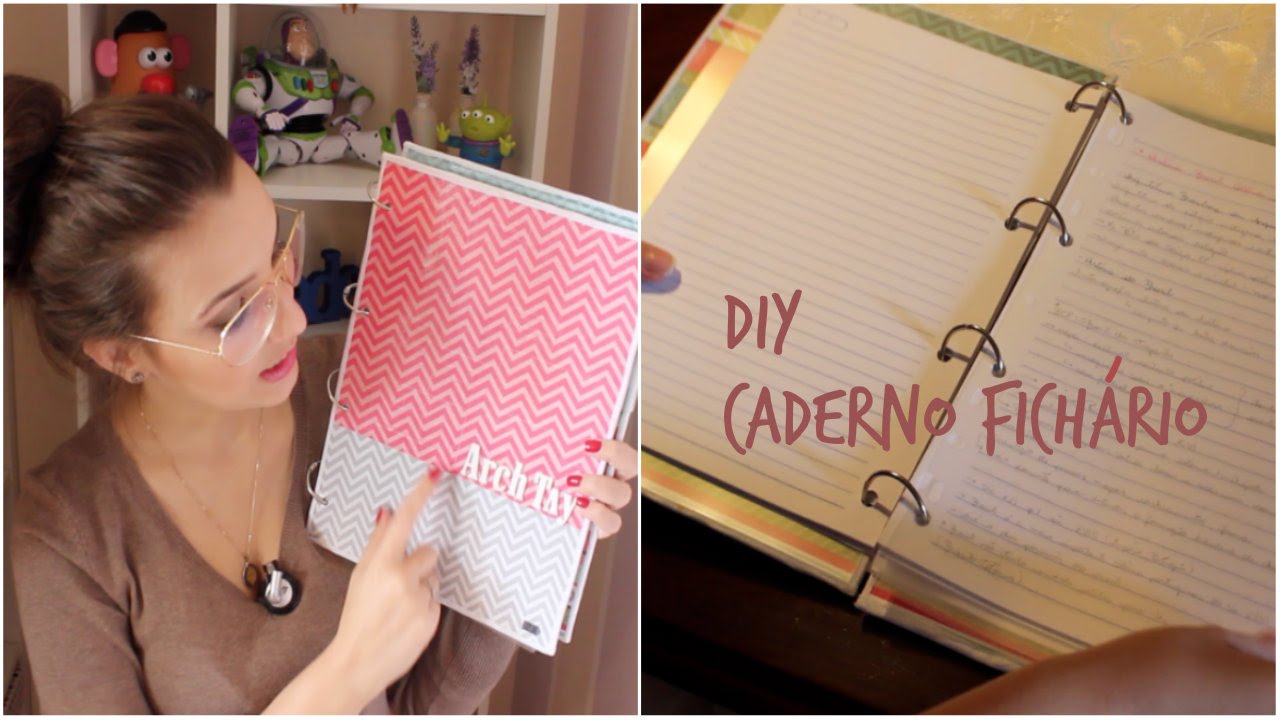 DIY: Caderno Fichário