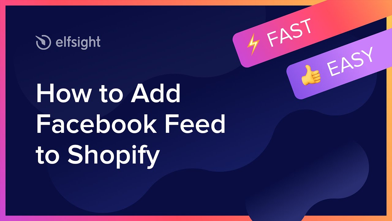 Как добавить виджет Facebook на Shopify