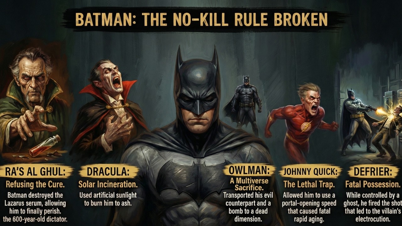 Did Batman Break His Only Rule?