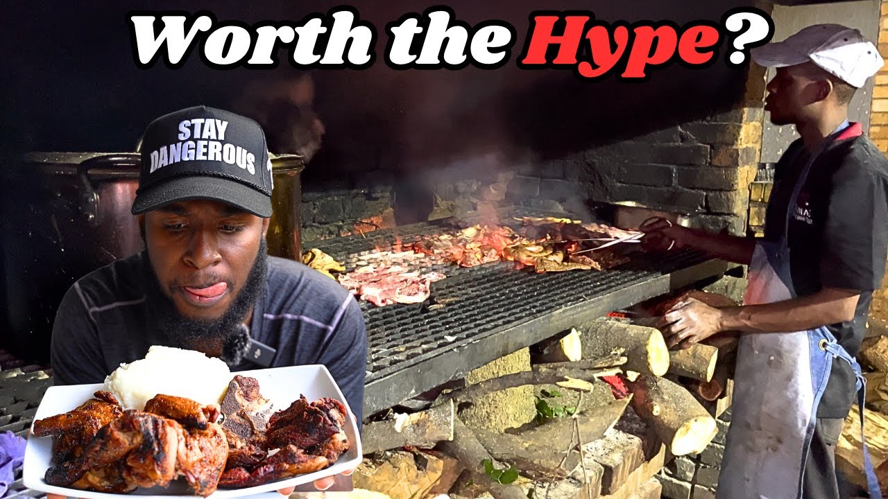 Афроамериканцы впервые пробуют местную южноафриканскую еду | Braai Edition