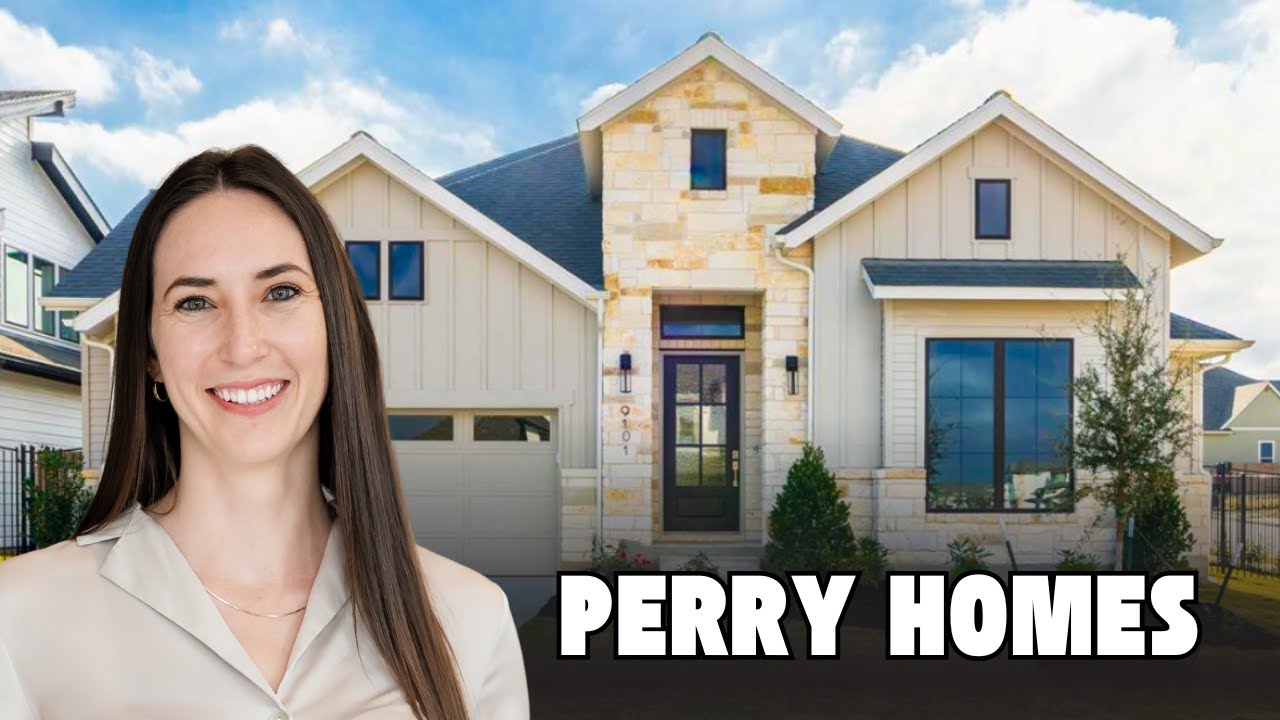 $50K in Seller Incentives at This Easton Park New Construction Home (Perry Homes Tour)