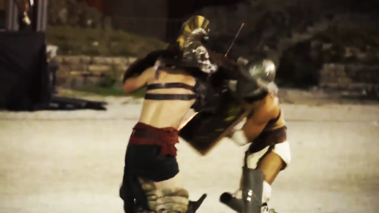 Gladiator Fights - Pula on the Danube Trail of Croatia