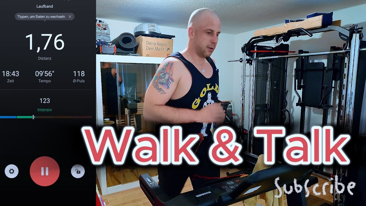 Walk & Talk mit Forty. 30 Min Laufband Workout. Extreme Fettverbrennung!!!