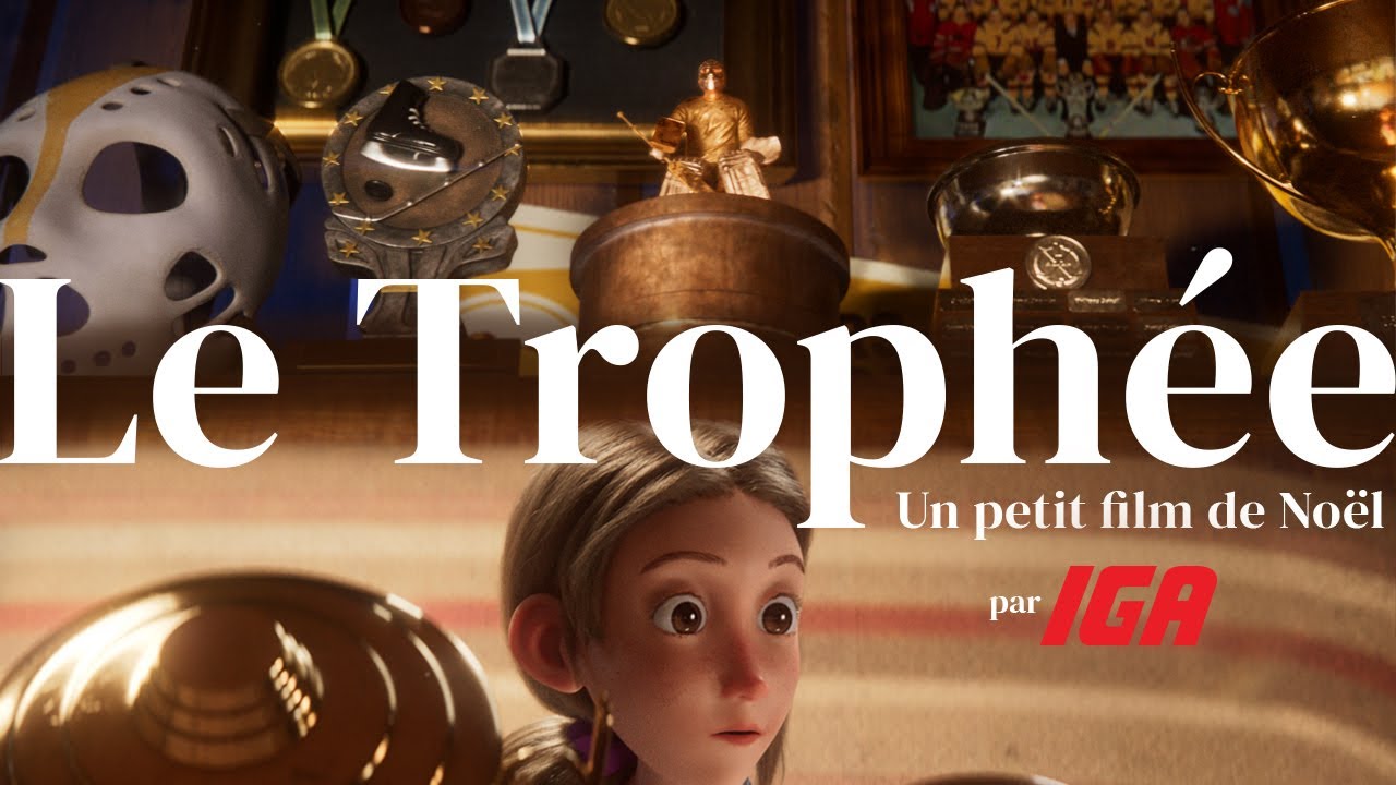 Le Trophée: Un petit film de Noël par IGA 🏒 🍰 🏆