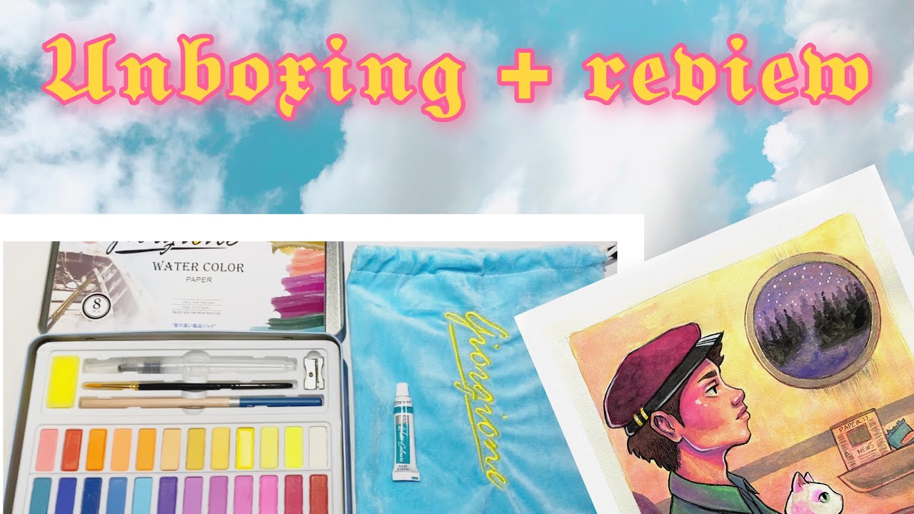 Acuarelas Giorgione! Unboxing y reseña✨ // Jesús Diego :)