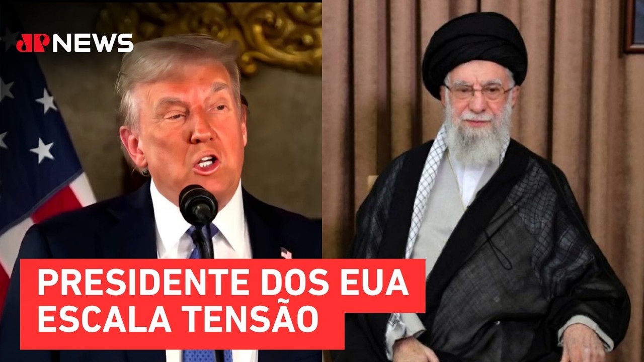 Guerra no Irã? Trump ordena reforço militar no Oriente Médio em meio a negociações | TEMPO REAL
